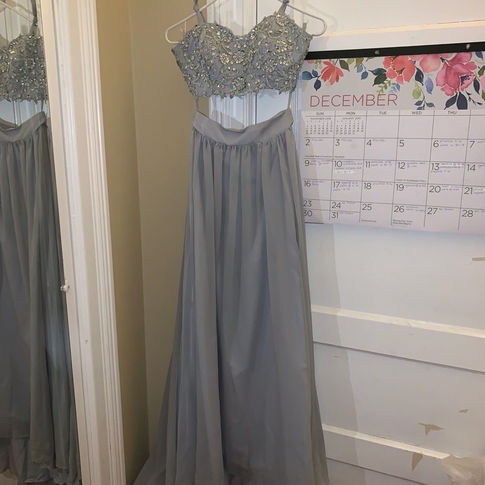 Two Piece Prom Dress